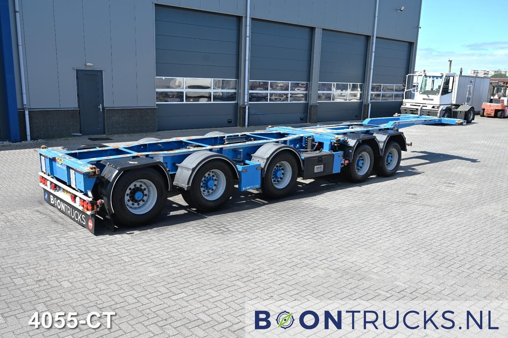 Broshuis 2CONNECT-5AKCC 2x20-40-45ft HC * 3x STEERING * 4x LIFT AXLE * NL TRAILER