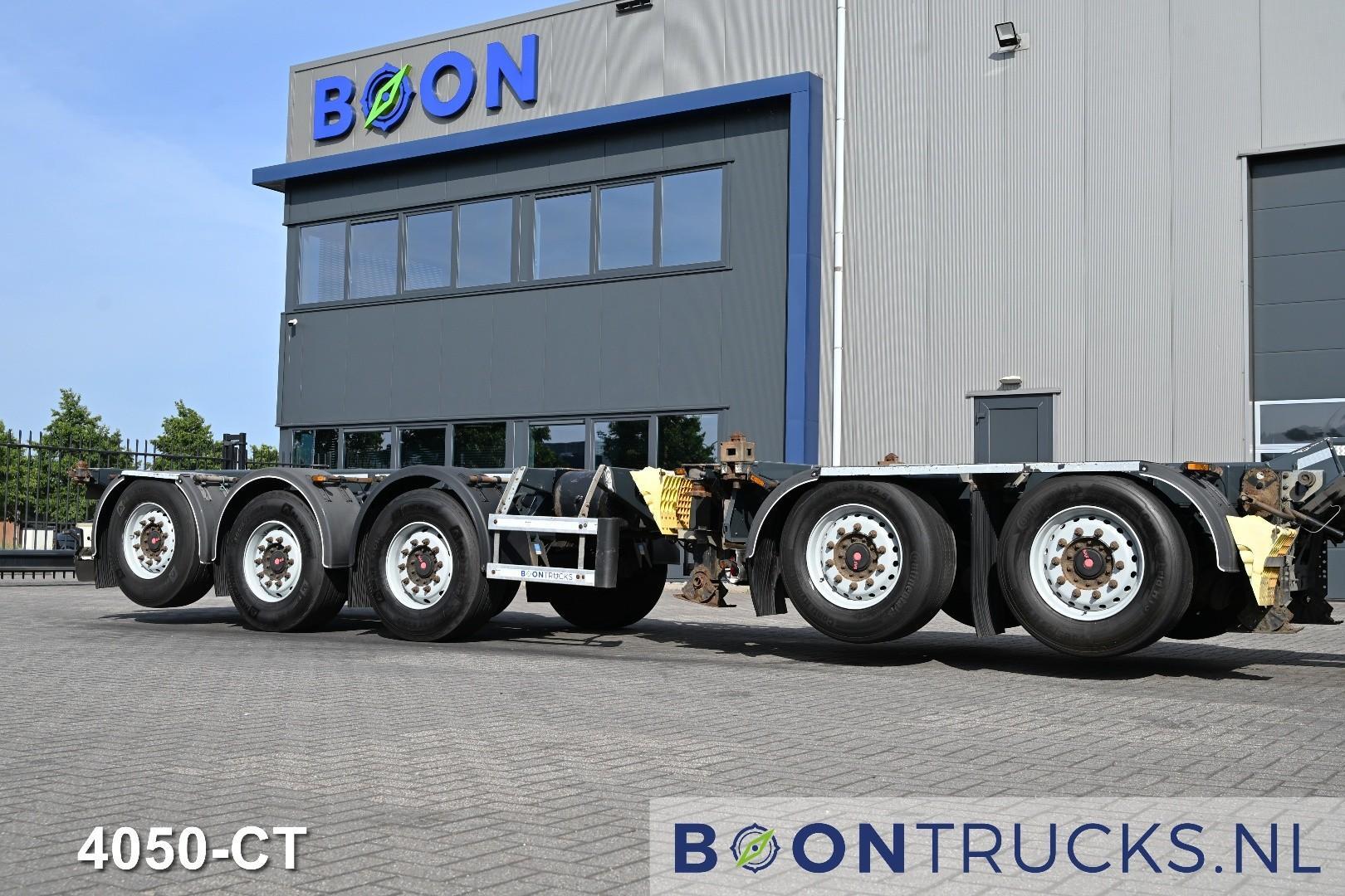 D-Tec COMBITRAILER  S-LINE CT-521-S | 2x20-40ft HC * 3x STEERING AXLE - 4x LIFT AXLE * SAF/DISC