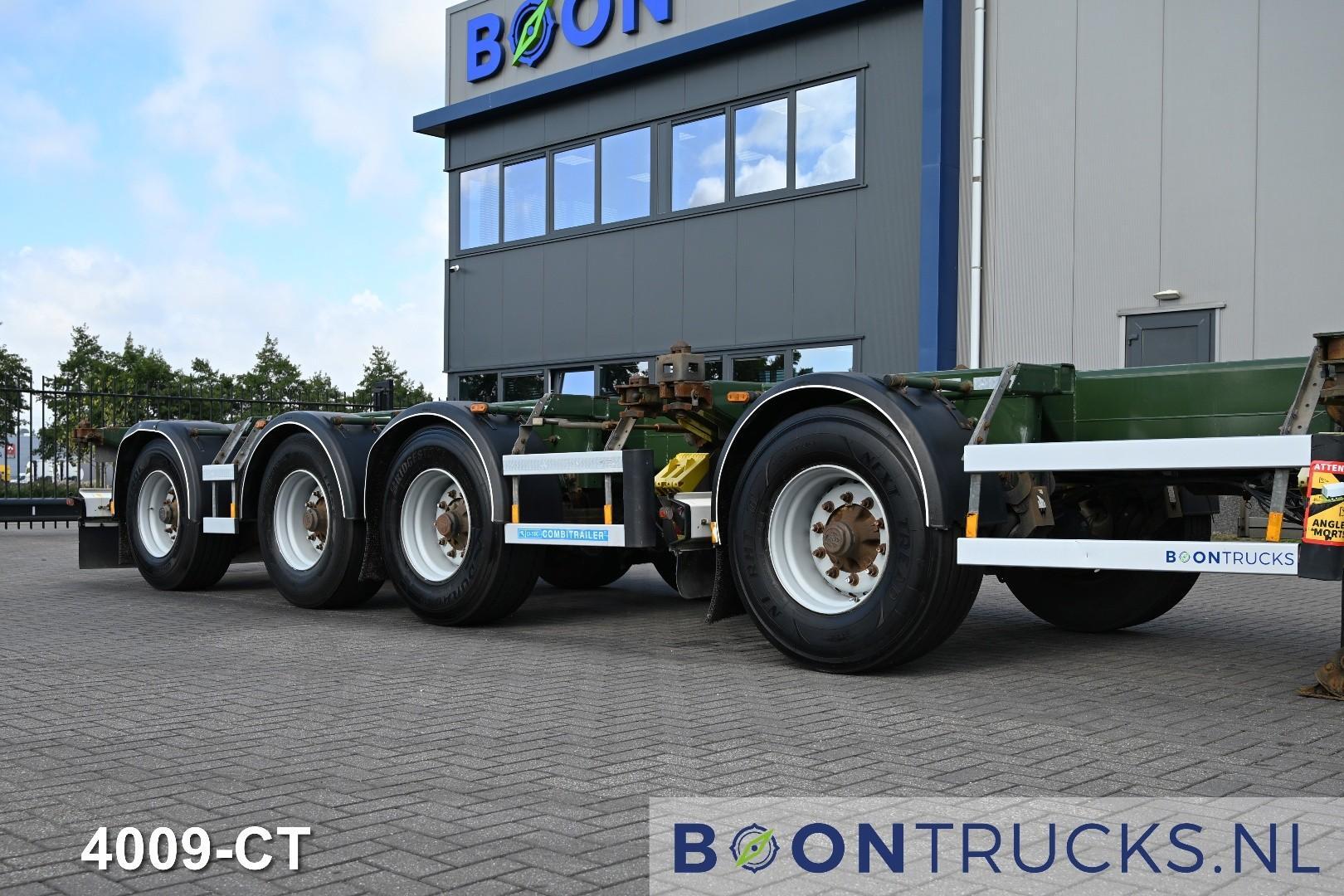D-Tec CT-43-04D COMBITRAILER | 2x20-30-40-45ft HC * STEERING AXLE * LIFT AXLE * 2x AVAILABLE