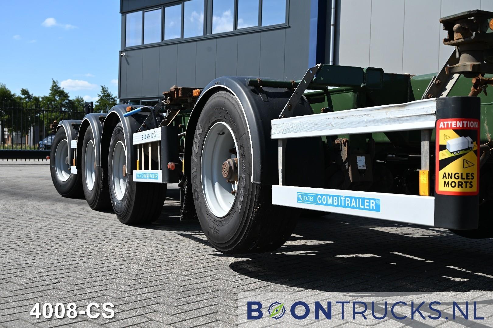 D-Tec CT-43-04D COMBITRAILER | 2x20-30-40-45ft HC * STEERING AXLE * LIFT AXLE * 2x AVAILABLE