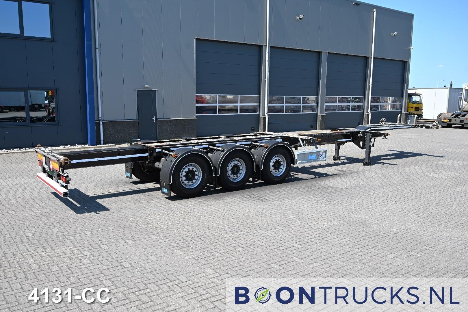 D-Tec FLEXITRAILER | 2x20-30-40-45ft HC * 2x LIFT AXLE * 2x EXTENDABLE * DISC BRAKES
