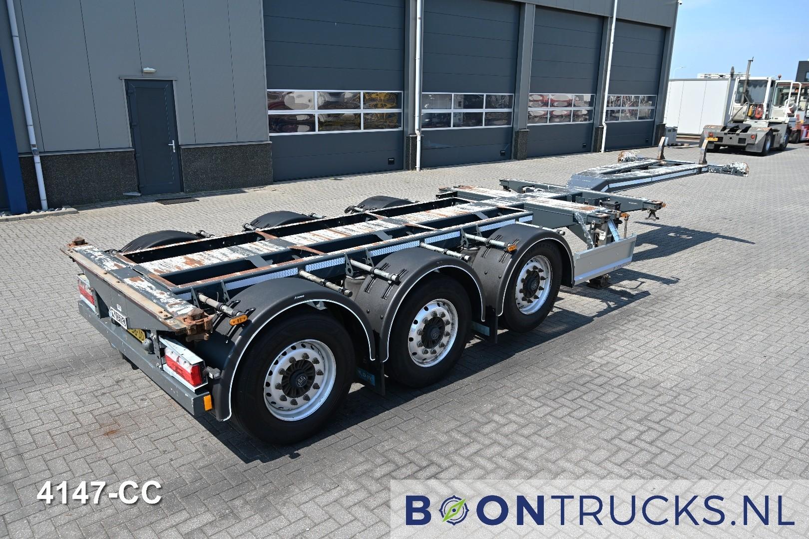 D-Tec FLEXITRAILER | 2x20-30-40-45ft HC * 3x EXTENDABLE * BPW / DISC * NL TRAILER