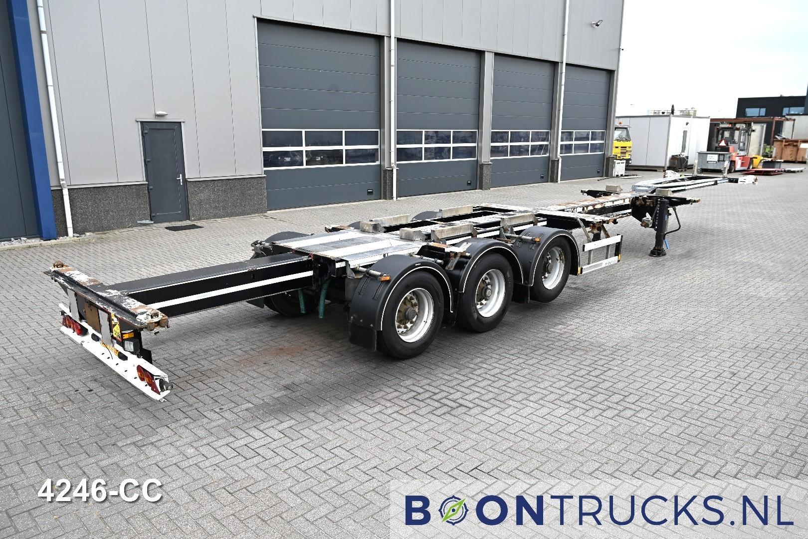 D-Tec FLEXITRAILER HD | 2x20-30-40-45ft HC * 3x EXTENDABLE * ADR EX/II - EX/III - FL - AT * NL TRAILER * APK 11-2026