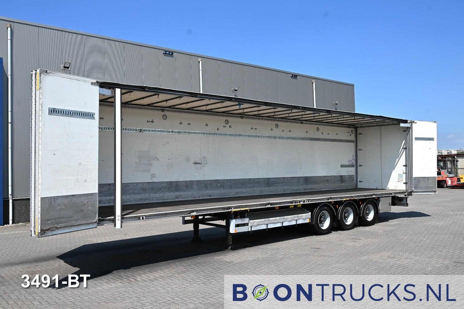 Ekeri H3-A BOX TRAILER | FOLDING SIDE DOORS * SLIDING ROOF * BPW / DISC * NL TRAILER * APK 08-2027!
