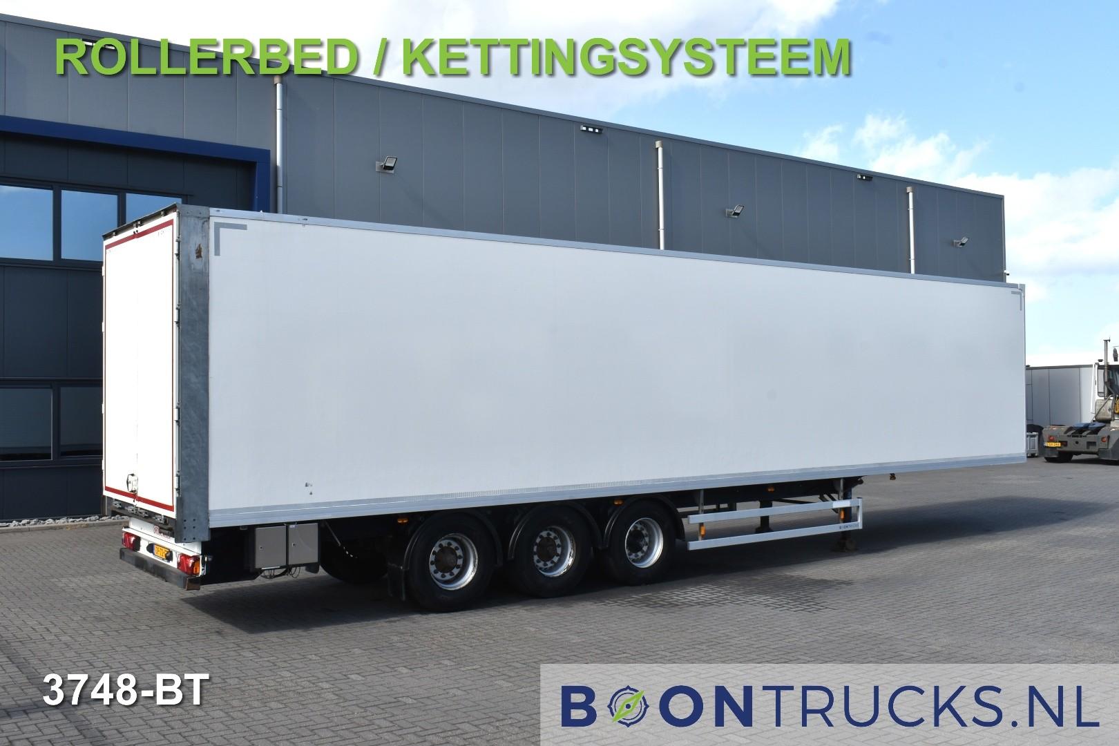 Groenewegen DRO-14-27 | ROLLERBED / KETTINGSYSTEEM * 24v SELF SUPPORT * NL TRAILER * APK 04-2026
