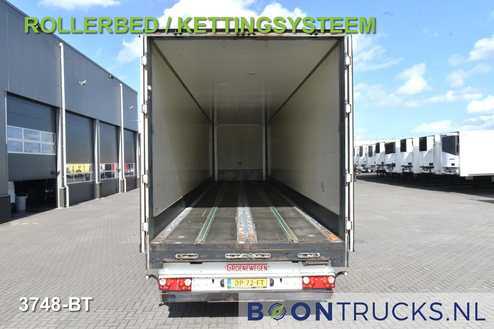 Groenewegen DRO-14-27 | ROLLERBED / KETTINGSYSTEEM * 24v SELF SUPPORT * NL TRAILER * APK 04-2026