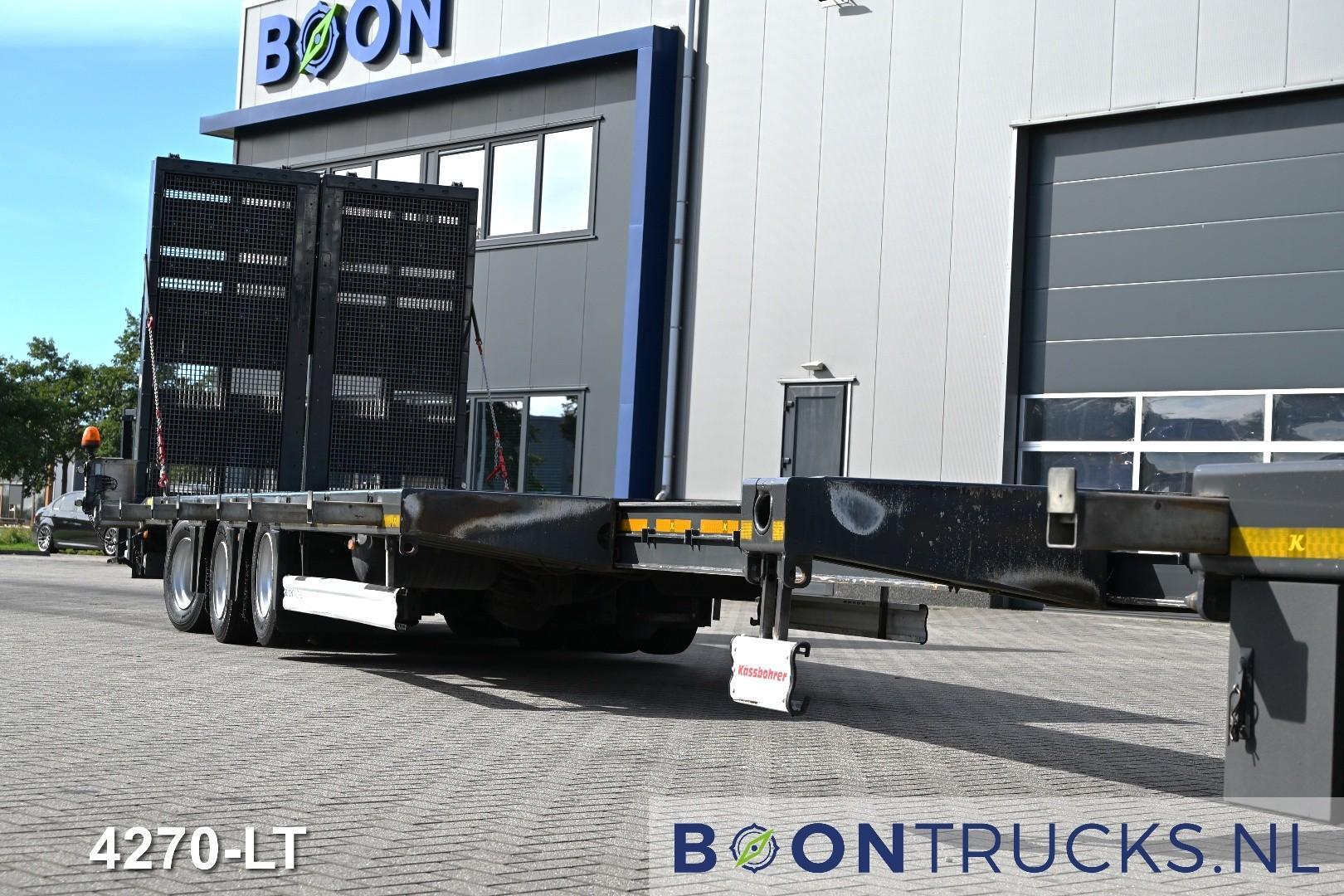 Kässbohrer LB3E SEMI | 6M EXTENDABLE * HYDRAULIC RAMPS * LIFT AXLE * STEERING AXLE * TOP!