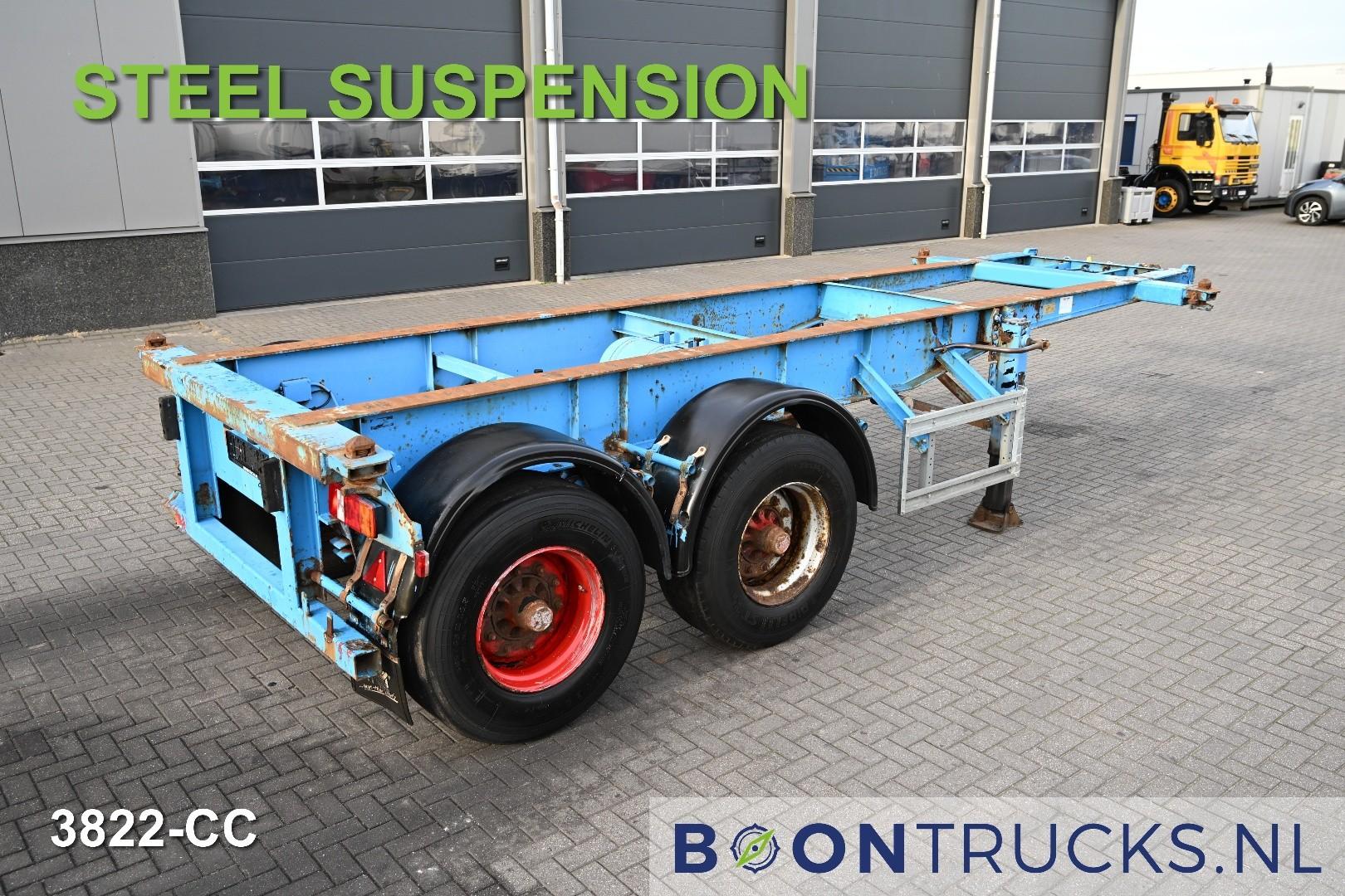 Köhler CS 20/2 CHASSIS | 20ft * STEEL SUSPENSION * BPW / DRUM * 9x AVAILABLE