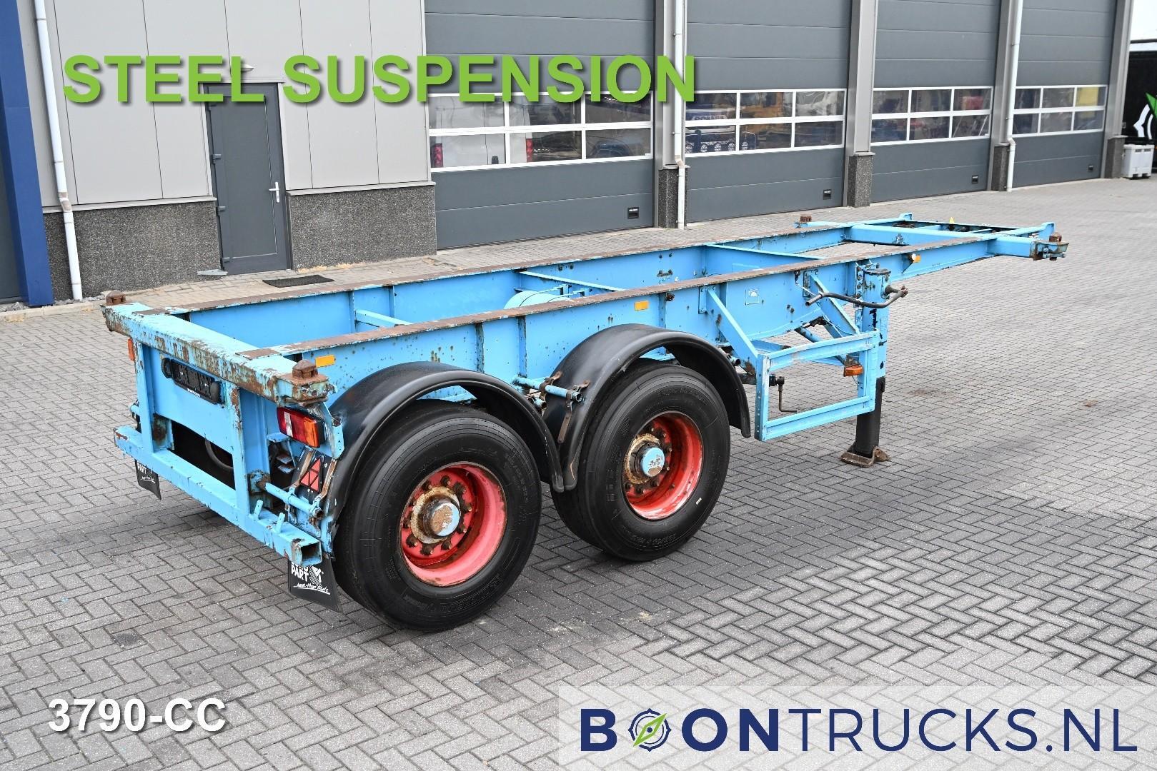 Köhler CS 20/2 CHASSIS | 20ft * STEEL SUSPENSION * SAF / DRUM * 6x AVAILABLE