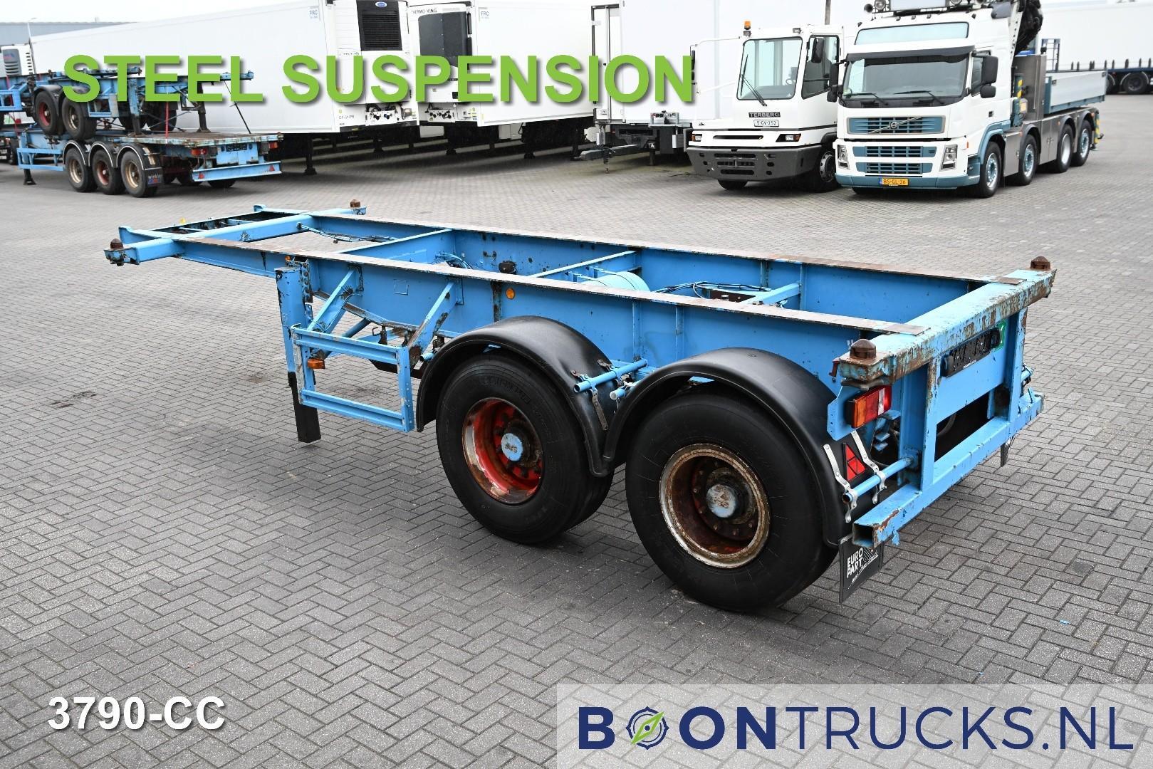 Köhler CS 20/2 CHASSIS | 20ft * STEEL SUSPENSION * SAF / DRUM * 6x AVAILABLE
