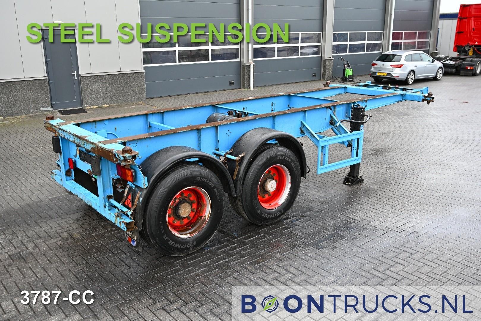 Köhler CS 20/2 CHASSIS | 20ft * STEEL SUSPENSION * SAF / DRUM * 9x AVAILABLE