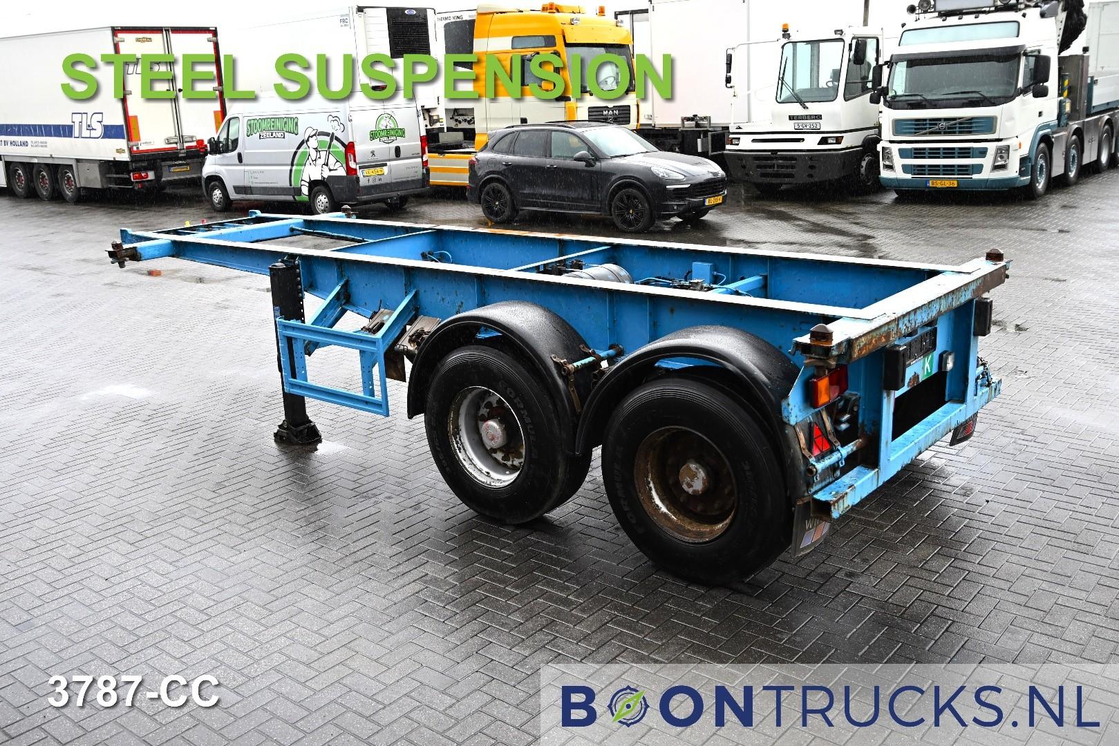 Köhler CS 20/2 CHASSIS | 20ft * STEEL SUSPENSION * SAF / DRUM * 9x AVAILABLE