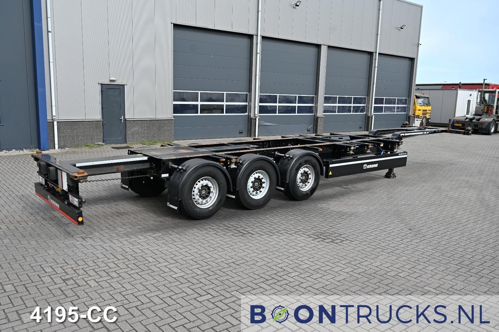 Krone SD BOX LINER | 2x20-40-45ft HC * EXTENDABLE REAR * LIFT AXLE * NL TRAILER * APK 04-2027