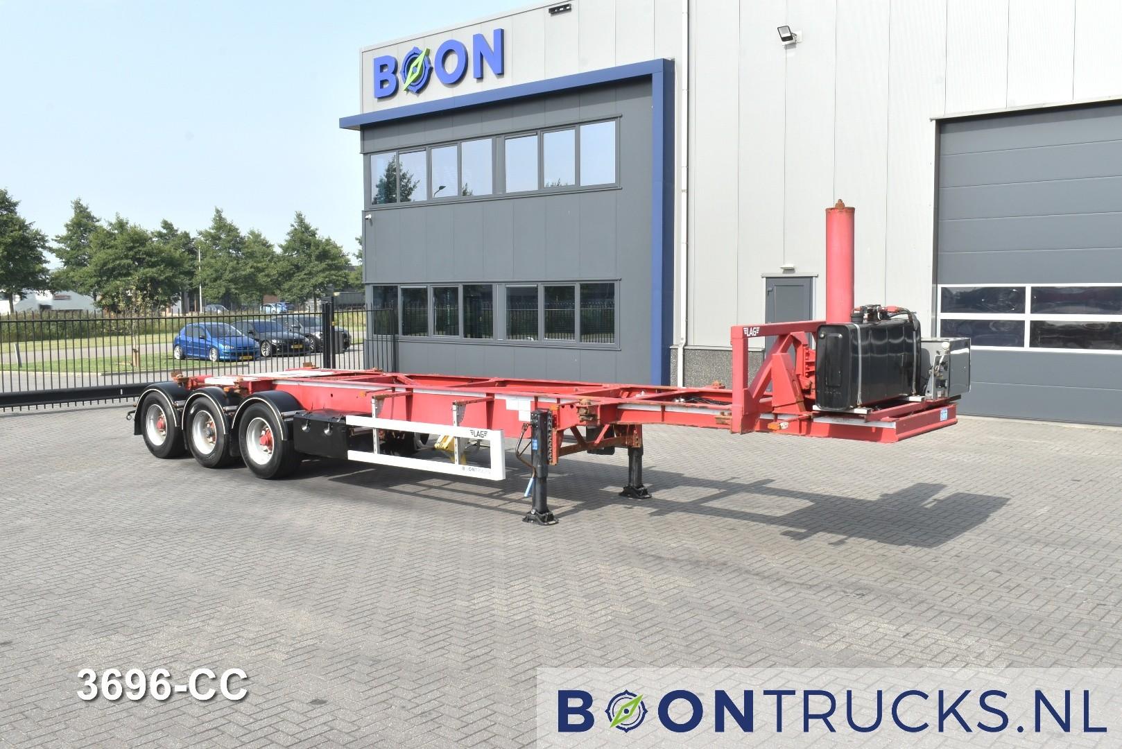 LAG O-3-CC | 30ft TIPPING CHASSIS * 24v SELF SUPPORT * BPW/DISC