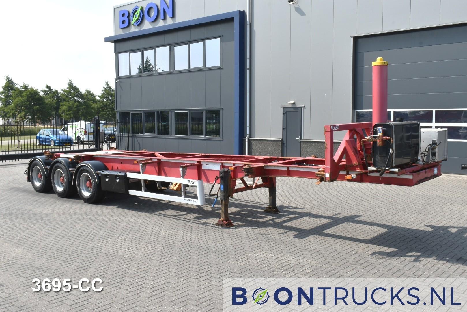 LAG O-3-CC | 30ft TIPPING CHASSIS * 24v SELF SUPPORT * BPW/DISC