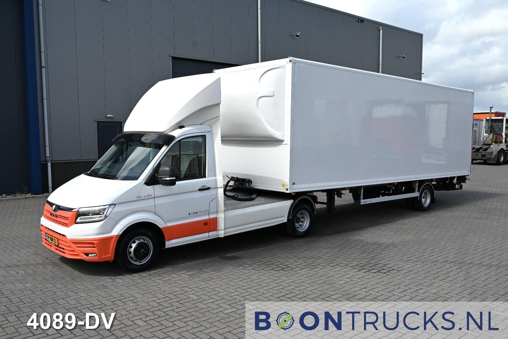 MAN TGE + BUNK TRAILER | 7 TON * LAADKLEP 1000KG * NL PAPERS * TOP