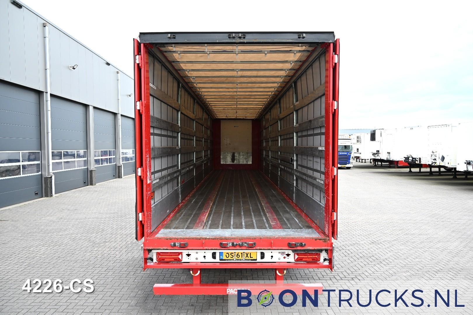 Pacton ET3 | HARHOUTEN VLOER * ALU ZIJBORDEN * SCHUIFDAK * NL TRAILER * APK 08-2027 * TOP!