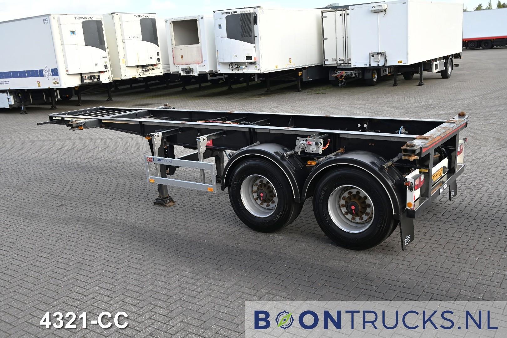 Pacton ET4 | 20ft * 2810KG * SAF/DRUM * NL TRAILER * TOP!