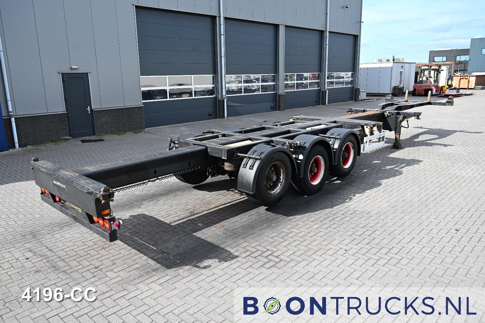 Pacton T3-010 | 2x20-30-40-45ft HC * 2x LIFT AXLE * 2x EXTENDABLE * NL TRAILER * APK 06-2027