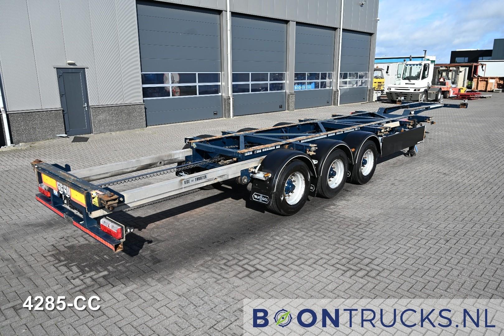 Van Hool 3A0070 | 2x20-30-40-45ft HC * 2x LIFT AXLE * BPW / DISC * EXTENDABLE REAR
